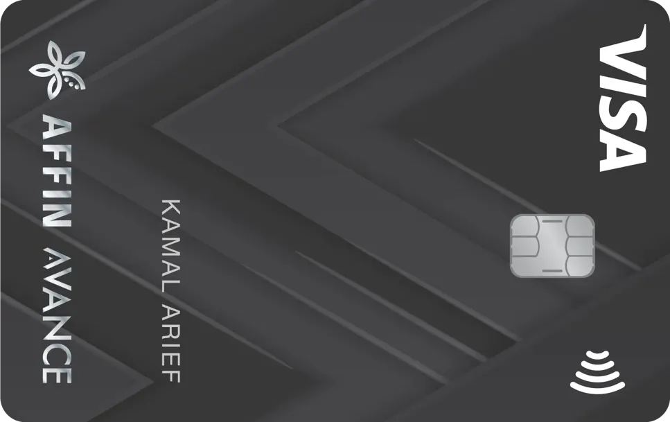 AFFIN AVANCE Visa & Master credit card